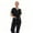 Black, variant on BenBen Scrub Sets for Women with Pocket Nursing Medical Uniforms Stretch