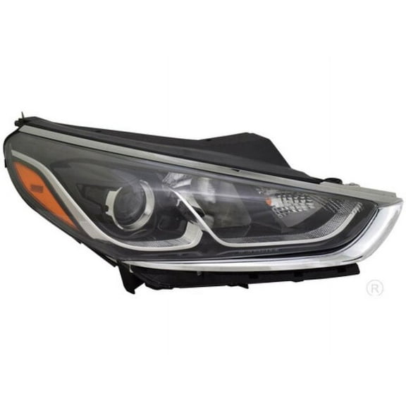Right Headlight Assembly - Compatible with 2018 - 2019 Hyundai Sonata Sedan