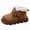 Coffee, variant on Winter Shoes Toddler Boy Girls & Toddler' Faux Fur Shearling Style Boots, Girls Warm Winter Flat Non-Slip Zip Snow Boots for Indoor Outdoor(Toddler/Little Kid/Big Kid) Red,9