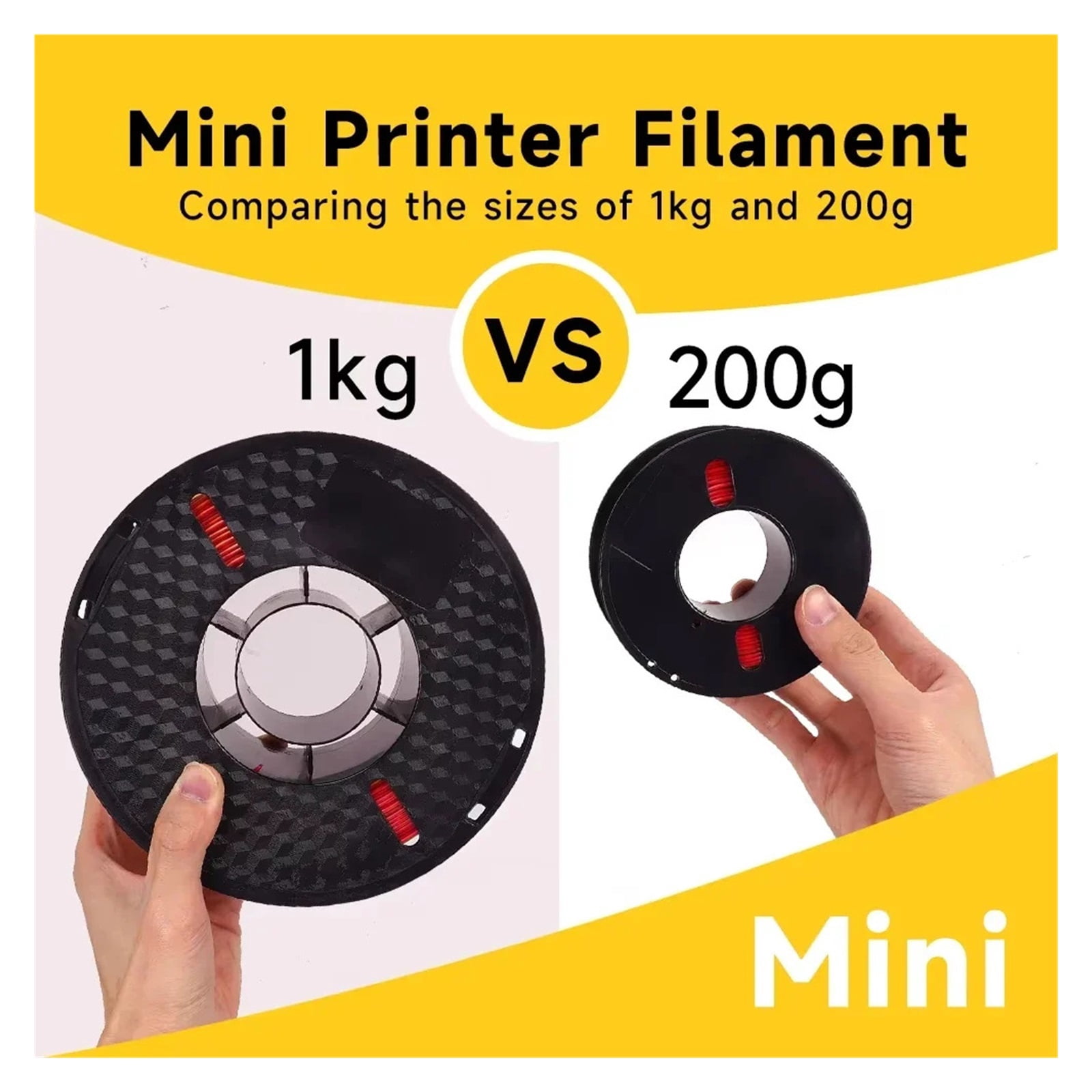 PLA Filament Multicolor PLA Filament 200g/roll 1.75mm 3D Printer Filament No-Tangling Bubble Free Fit for FDM 3D Printer Material