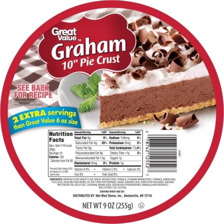 (3 Pack) Great Value Graham 10