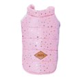 thumbnail image 2 of SPRING PARK Pet Dog Clothes Star Pattern Cotton Dog Vest Soft Thickening Warm Pup Winter Puppy Casual Cothes for Dogs, 2 of 7