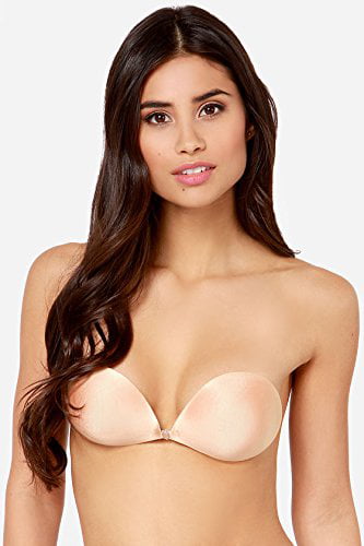 Cleanser Nud Sz C Details about   NuBra Seamless Underwire Adhesive Bra 