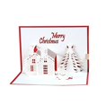 thumbnail image 1 of Tarjeta de felicitación de Navidad 3d, tarjeta de mensaje de bendición tridimensional plegable portátil para vacaciones de Navidad, 1 of 5