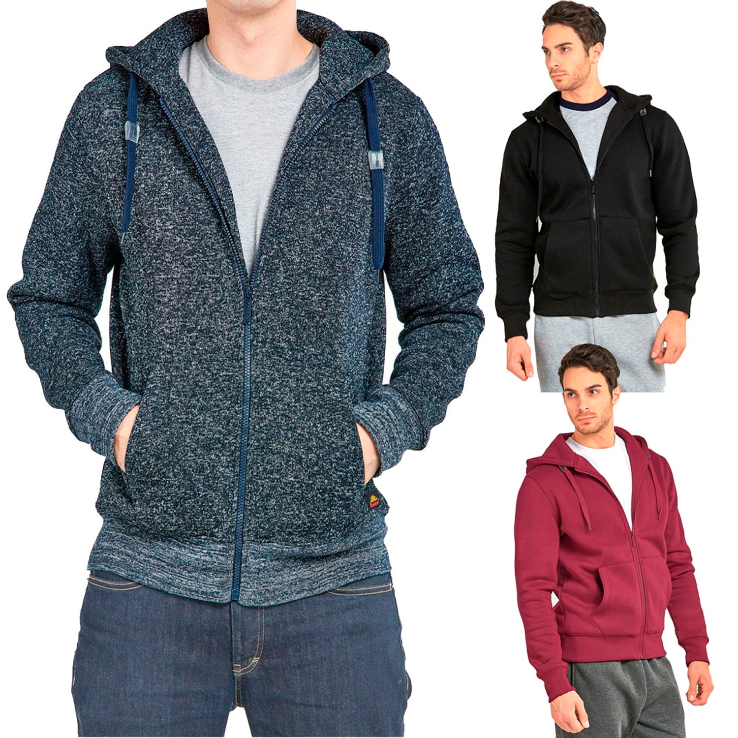 walmart zipper hoodies