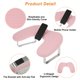 thumbnail image 5 of Reposamanos de Uñas Unique Bargains con Soporte para Teléfono Móvil Manicura Reposamanos para Técnicos de Uñas con Base Estable Rosa, 5 of 7