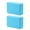 Light Blue 2pcs, variant on mdesiwst 1/2Pcs EVA Yoga Block Supportive Lightweight Pilates Meditation Non-Slip Foam Block High Density Fitness Gym Blocks Yoga Accessories