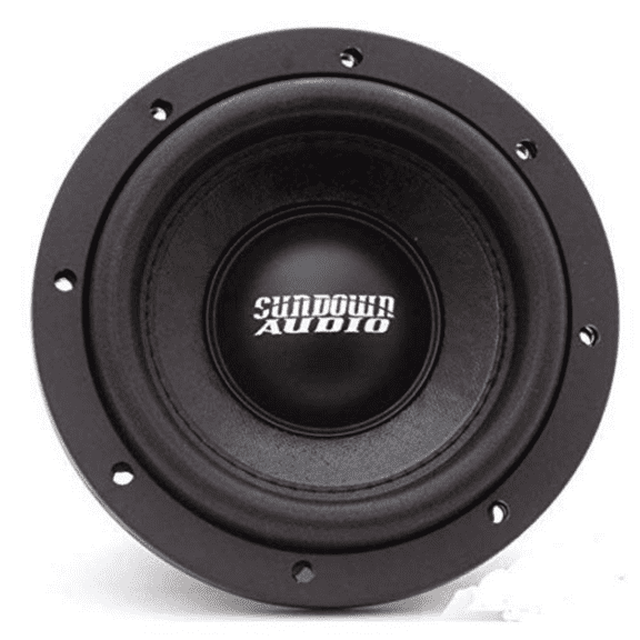 Sundown Audio SA-6.5 SW D4 6.5" 200W RMS Dual 4-Ohm Voice Coil DVC Car Subwoofer