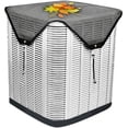 thumbnail image 4 of Cubierta de malla para aire acondicionado para unidades exteriores de 28 x 28 pulgadas, cubierta superior universal para aire acondicionado exterior para unidades centrales, 4 of 5