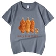 thumbnail image 3 of Gzbliryd Bunny Rabbit Egg Easter T-Shirt Short Sleeve Tees Cute Easter Casual Short Sleeve Gift Tops for Boy Regular Back To School T Shirt (Grey,12-13 Years), 3 of 3