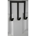 thumbnail image 2 of era Niagara Over the Door Three Hook Black, 2 of 4