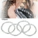 thumbnail image 5 of Pinzas para trenzas de pelo, 100 piezas Anillos para trenzas de pelo Anillos para trenzas de pelo Anillos para rastas Elegantes y modernos, 5 of 11
