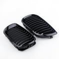 thumbnail image 4 of Rejilla para coche KKmoon Riñón 2pcs Negro brillante parrilla delantera para BMW E46 Serie 3 4 Door TOMSHOO Rejilla para coche, 4 of 7