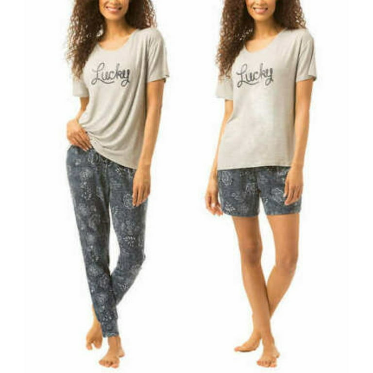 Lucky Brand, Intimates & Sleepwear, 3 For 3 Xxl Womens Lucky Brand Pant  And Top Pj Set In Blue