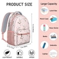 thumbnail image 5 of Highland Cow Lovers Backpack – Adorable Bull and Buffalo Print Pattern Schoolbag with Rustic Farm Design, 5 of 5