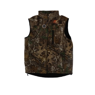 Teacup Harness Vest Camo - Pursuit Gear Men's Vest RealTree Xtra Camo Pattern - Large