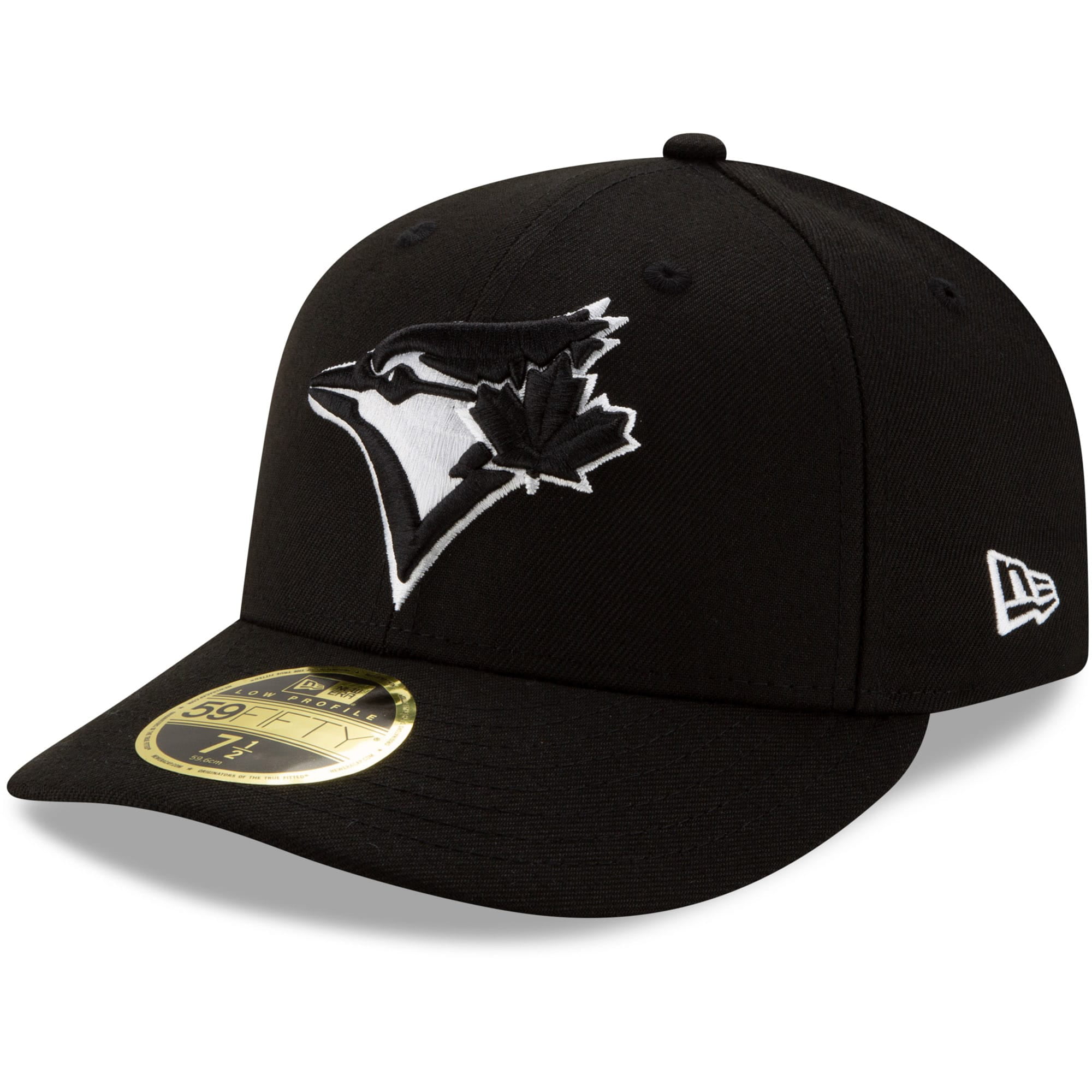 New Era Toronto Blue Jays Black On Black 59fifty Fitted Cap Limited Edition