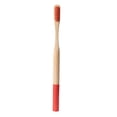 thumbnail image 4 of 4pcs Biodegradable Bamboo Toothbrush Eco Friendly Toothbrushes for Travel Home Use (Red), 4 of 7