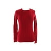 Charter Club Petite Red Cable-Knit Pullover Sweater P-M