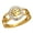 Gold, variant on Women's Stainless Steel Dainty Tree of Life Ring Cubic Zirconia Inlay Promise Wedding Engagement Jewelry Silver Size 8