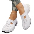 thumbnail image 7 of Willtoo Women's Slip On Sneakers Casual Wide Toe Workout Tennis Walking Shoes with Arch Support Comfortable Orthopedic Footwear, 7 of 7