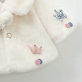 thumbnail image 6 of XMMSWDLA Baby Outerwear Baby Girl Boy Hoodie Thick Coat Cloak, Keep Warm Collar Hoodie Down Jacket Plush Cute Strawberry, 6 of 6