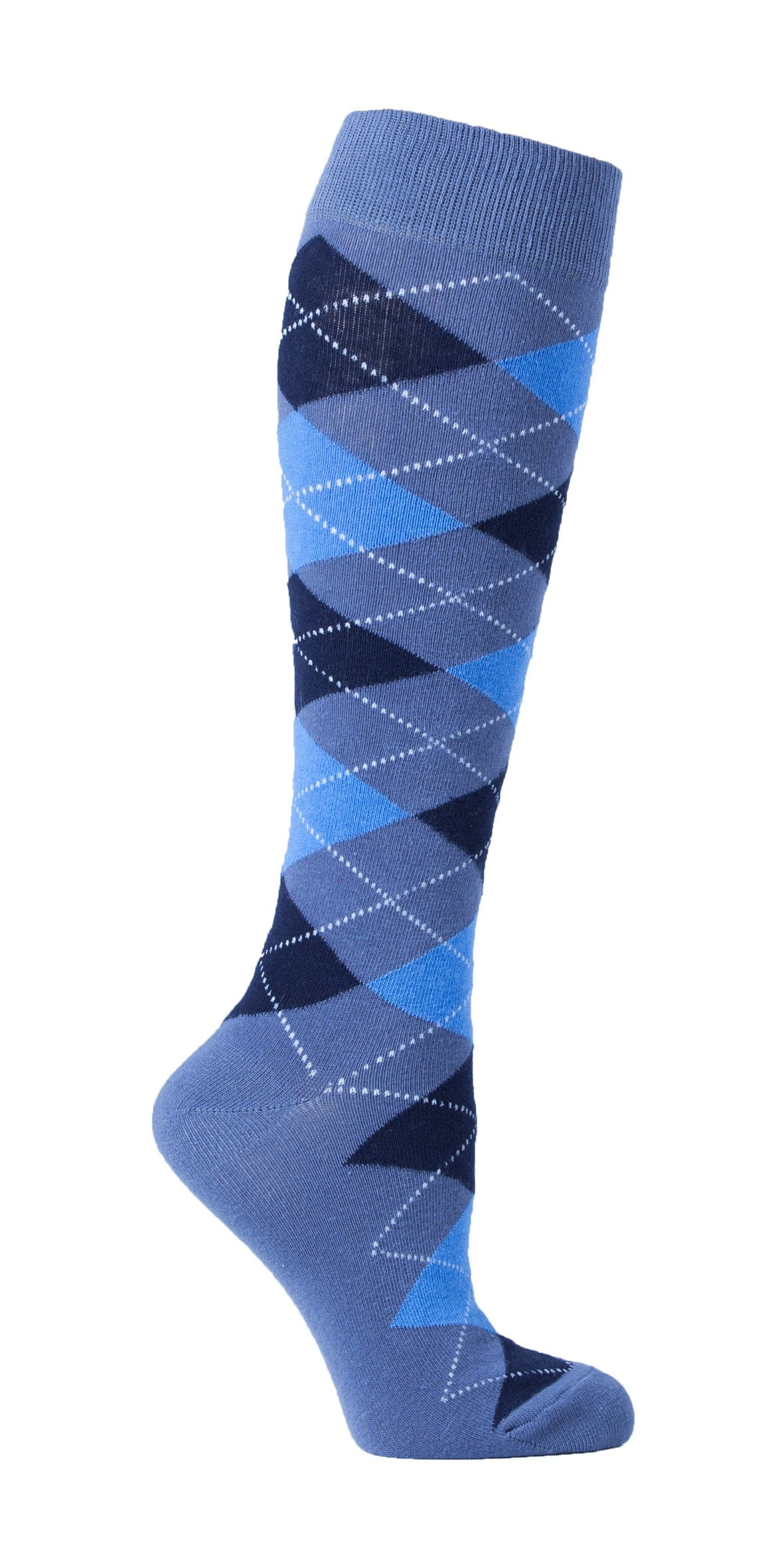 Palace Blue Argyle Socks - Walmart.com