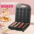 thumbnail image 3 of Home mini donut maker, 16 hole electric donut and pancake maker, with a non stick surface, perfect for making homemade donuts, 3 of 10