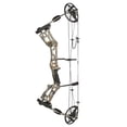 thumbnail image 2 of Adult Compound Bow, Adjustable 30-70 lbs Draw Weight, 23.5"-31" Draw Length, 30.5" Axle-to-Axle, 75% Let-Off, Aluminum Alloy Riser, Fiberglass Limbs, Black/Camouflage, 2 of 18