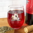 thumbnail image 4 of Happy Mother's Day Samoyed with Sweets and Flowers at a Picnic 15oz Stemless Wine Glass Mug Siberian Sammy Dog Lover Wine Glasses Cup - 13005, 4 of 5