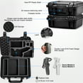 thumbnail image 3 of Lekufee Waterproof Hard Case for DJI Osmo Mobile 6/5 Gimbal Stabilizer(Not for 7P), DJI Mic 3/2/Mic Mini & Accessories(Case Only), 3 of 7