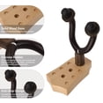 thumbnail image 4 of Soporte de gancho de pared para guitarra de madera de haya, 4 of 8