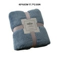 thumbnail image 2 of Flannel Blanket Plush Throw Fuzzy Lightweight Super Soft Flannel Blankets For Couch Bed Sofa Ultra Luxurious Warm And Cozy For All Seasons 45*65cm/ Khaki Towel J, 2 of 7