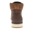 thumbnail image 3 of Mens Charles SH Vegan Leather Lace Up Rugged Casual Boot, 3 of 12