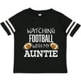 thumbnail image 3 of Inktastic Watching Football with my Auntie Boys or Girls Toddler T-Shirt, 3 of 5