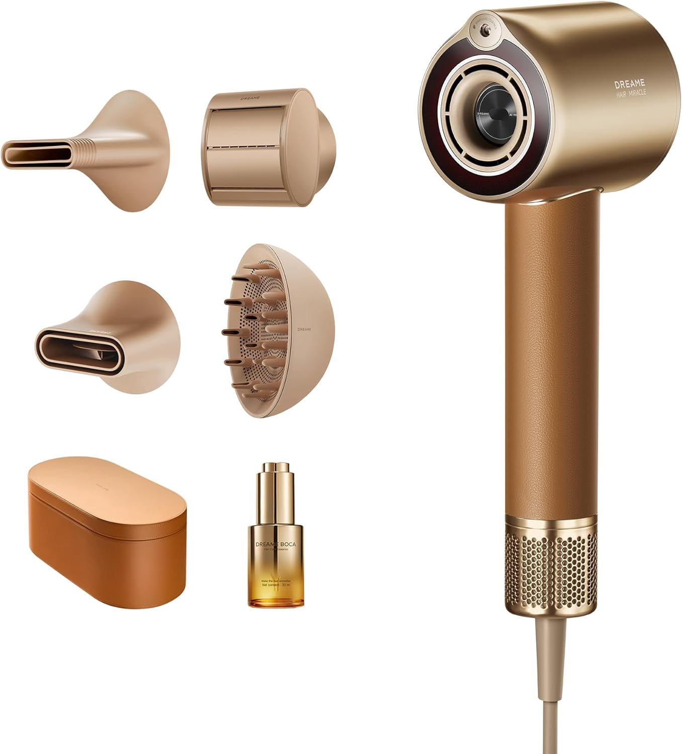 Dyson Supersonic Hair Dryer, Refurbished, Iron/Fuchsia, Magnetic