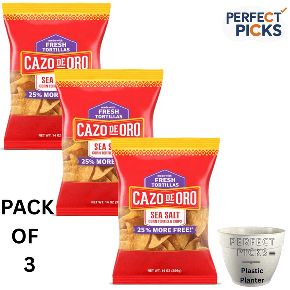 Cazo de Oro 14oz Tortilla Chip ( 3 Pack )