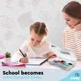 thumbnail image 6 of Enday Glitter Pencil Case Box for Kids with Snap Closure Lid School Supplies Storage Gray Small, 6 of 7