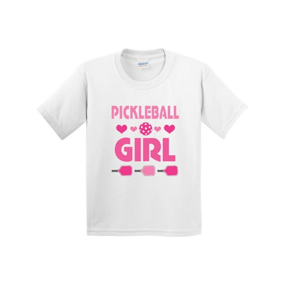 Inktastic Pickleball Girl Youth T-Shirt