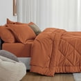 thumbnail image 3 of Set de edredón Love's cabin California King Terracotta, 7 piezas, 3 of 6
