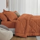 thumbnail image 3 of Set de edredón Love's cabin California King Terracotta, 7 piezas, 3 of 6
