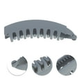thumbnail image 2 of Unique Bargains 1 Pc Fashion Banana Hair Clips for Home Gray, 2 of 5