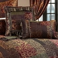 thumbnail image 2 of Chezmoi Collection Amelia 9-Piece Floral Jacquard Patchwork Comforter Set, 2 of 3