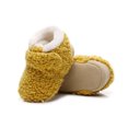 thumbnail image 2 of huajiao Infant Boy Girl Cozy Fleece Booties Baby Fuzzy Sock Shoes Non Slip Soft Warm Slippers Newborn Winter Soft Sole Boots, 2 of 5