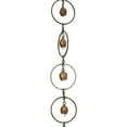 thumbnail image 2 of Metal Rain Chain for Gutters Decorative Downspout Garden Rain Catcher Hot W4 Clearance, 2 of 10