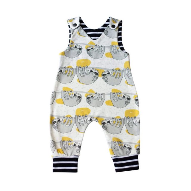 Fortune 0-3Y Bébé Filles Garçons RomperCartoon Imprimé Sans Manches Combinaisons de Coton Vêtements