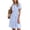 BU1, variant on Women’S Everyday Casual V Neck Short Bubble Sleeve Midi Dress, Shirred Waist Tiered Flared A-Line Flowy Summer Dress With Pockets, Smooth Wrinkle-Resistant Polyester Fabric, 1pc, Sizes S To XXL