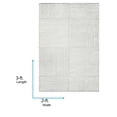 thumbnail image 3 of Livabliss Wool Rugs for Living Room, 2x3 Brook Modern Cream Area Rug, Bedroom Dining Room Home Decor Handmade Carpet (2' x 3'), 3 of 7