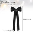 thumbnail image 3 of Verdsylv Velvet Christmas Bows with Long Tails,Large Tree Decorative Bows for Wreath,Garland & Holiday Home Decor,Elegant Velvet Ribbon Ornaments,10.24x5.12", 3 of 3
