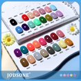 thumbnail image 4 of Set de esmaltes de uñas en gel JODSONE del mismo color, misma botella, 32 colores, 4 of 9